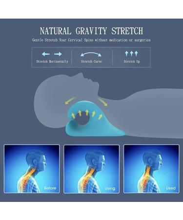 Neck Stretcher and Shoulder Relaxer with Shiatsu Massage - Cervical Traction Device for TMJ Pain Relief and Muscle Tension - Buy Online on GoSupps.com