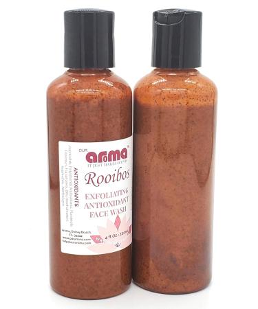 Rooibos Skincare Collection | Natural Glow Gift Set - Facial Wash Toner & Eye Cream - Buy Online on GoSupps.com