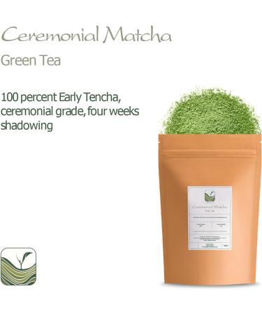 Ceremonial Grade Matcha Green Tea - From A Small Artisan Farm - Japanese Green Tea Powder - From Japan 30g - Buy Online on GoSupps.com