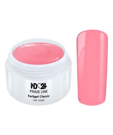 Prime Line - Color Uv Gel Led Color Gel Ice Rose Pink Studio Quality - Made in Germany - 5ml