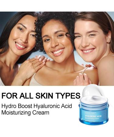 Hydro Boost Hyaluronic Acid Moisturizing Cream | Deep Hydration Face Moisturizer for Dry Skin | Lightweight Water Cream for Women - Buy Online on GoSupps.com