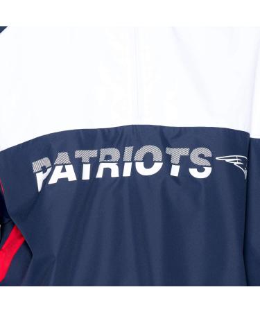 Buy New Era NFL New England Patriots Colour Block Windbreaker Jacket | Stylish Navy & White Design | International Shipping Available - Buy Online on GoSupps.com