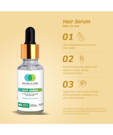 Buy Premium Hair Serum 30ml Online | Nourish & Revitalize Your Hair - International Shipping Available - Buy Online on GoSupps.com