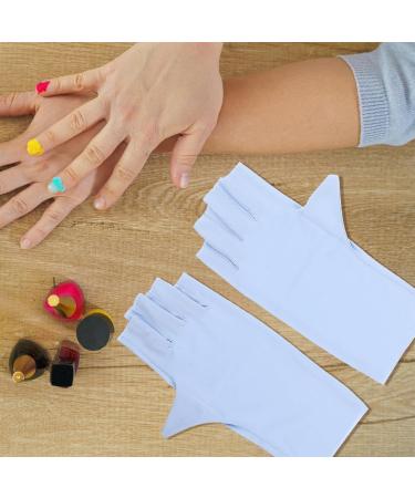 Beavorty 2 Pairs sun gloves pink gloves UV protection gloves for nail UV gloves for gel nail lamp nail art UV gloves nail art supplies nail UV gloves manicure Accessories Nylon 21x12x0.1cm 1.0 - Buy Online on GoSupps.com