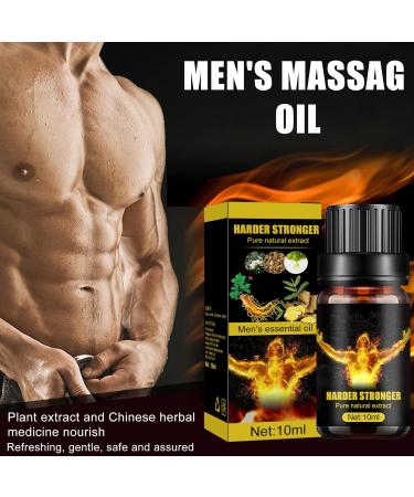 Buy 6pcs Organic 10ml Essential Massage Oil for Men - Mild Body Care Oil for Relaxing Massages | International Shipping - Buy Online on GoSupps.com