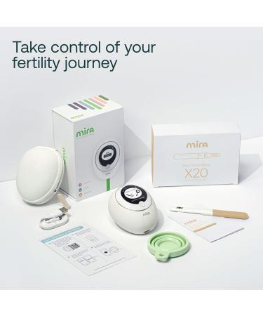 Mira Fertility Ovum Wands: 20 Ovulation Test Sticks for Women - Easy to Use with Digital Tracker Monitor FSH at Home - Modern Ovulation Predictor Kit - Buy Online on GoSupps.com