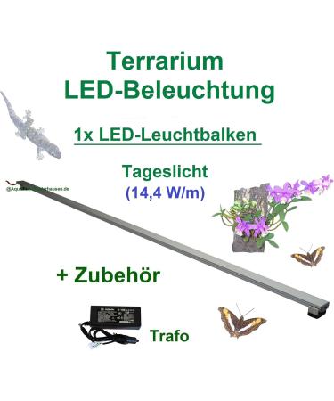 Buy AQUARIUM PL DERHAUSEN Rainforest Terra - 30cm LED Lighting for Tropical Plants | International Shipping - Buy Online on GoSupps.com
