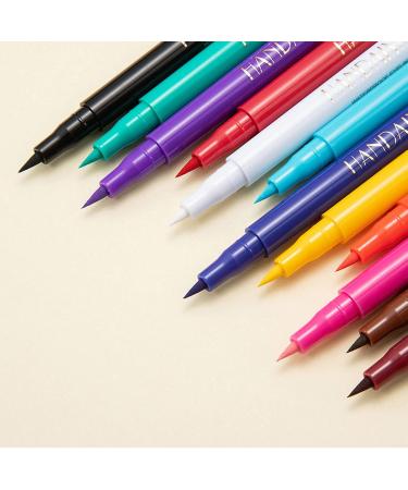12 Colored Eyeliners Pen Set Waterproof Smudge-Proof Eye Shadow Pencil Liquid Eyeliner Makeup Set Long-Lasting High Pigmented Rainbow Eyeliner Pencils Kit Glitter Eye Liners for Women #1*12colour - Buy Online on GoSupps.com