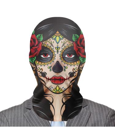 Halloween Ghost Masque - Horror Funny Mesh Full Headdress | Breathable And Realistic Ghost Masque Costume For Halloween Cosplay and Masquerade