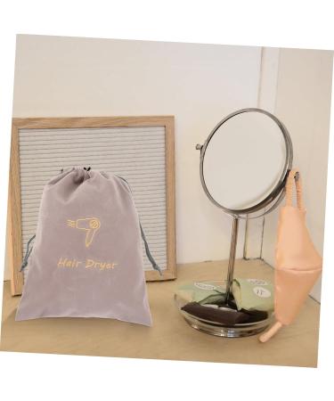 Baluue 2pcs Drawstring Storage Bag Travel Makeup Bag Portable Travel Organizer Bags Hair Dryer Case Cloth - Buy Online on GoSupps.com