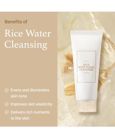 I'm From Rice Whip Facial Cleanser Set - Travel Kit With Face Wash 5.07 fl oz & Toner 1.01 fl oz Low-pH Rice Water Cleanser for Sensitive Dry Skin - Buy Online on GoSupps.com