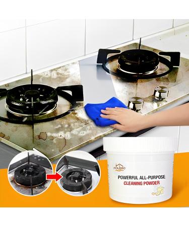 Powerful Kitchen All-Purpose Powder Cleaner Kitchen Cleaning Powder for Grease Kitchenware Stubborn Stains Cleaner /111 - Buy Online on GoSupps.com
