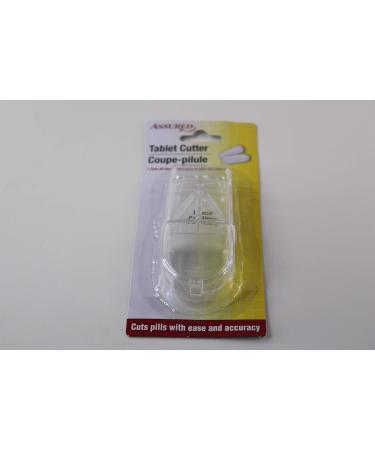 Assured Tablet Cutter - Clear | Precision Pill Splitter for Easy Dosing | Ship Worldwide - Buy Online on GoSupps.com
