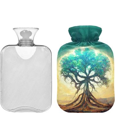 Buy Naanle Magic Tree of Life 2L Hot Water Bottle - Heat & Cold Therapy Hand/Foot Warmer with Lid - Pain Relief Solution for All Ages - Buy Online on GoSupps.com