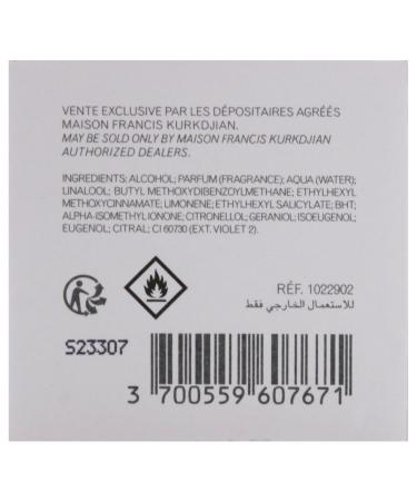 Maison Francis Kurkdjian Gentle Fluidity Silver Eau De Parfum Spray 2.4 Fl Oz (Pack of 1) - Buy Online on GoSupps.com