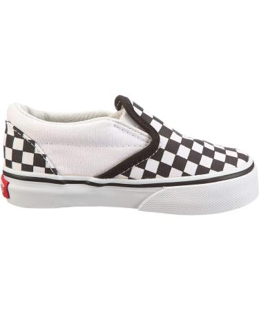 Vans Unisex Kids' K Classic T-Shirt 27.5 EU 5.5 UK Child Black True White Checkerboard