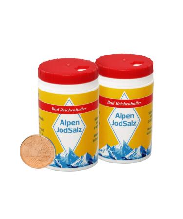 Bad Reichenhaller ALPEN IODINE SALT TO GO 2x10g mini shaker