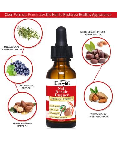 Fungal Nail Treatment - Nail Fungus Treatment for Toenail - Extra Strong Nail Fungus Treatment for Toenail - Anti fungus Nail Repair and Strengthen Fix & Renew Damaged Broken Nails - Buy Online on GoSupps.com