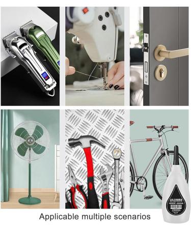 Clipper Oil Hair Clipper Oil Hair Clipper Lubricating Oil Anti-Rust and Wear Protection 80ml Barber Supplies for Sewing Machines Trimmer and Electric Clippers Blades and Barber Accessories - Buy Online on GoSupps.com