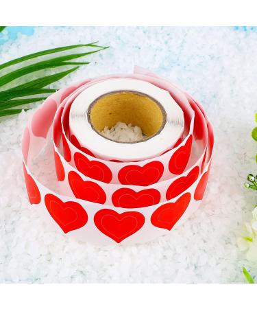 500 Pack 1 Heart Shaped Tanning Stickers | Cute Self Adhesive Body Stickers for Tanning Bed & Sunbathing - Buy Online on GoSupps.com