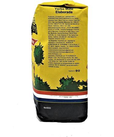 Kurupi Yerba Mate Classica 500g (Sac) - Paraguayen - Yerba Mat - 500 g de yerba mate pure (avec tiges) - Convient pour tre fait avec de l'eau chaude ou froide ou avec du jus (terere) - Buy Online on GoSupps.com