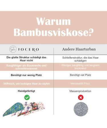 Jocero Bamboo Hair Turban Towel for Women - Long Hair Button Towel - White Hair Tie Towel - Buy Online on GoSupps.com