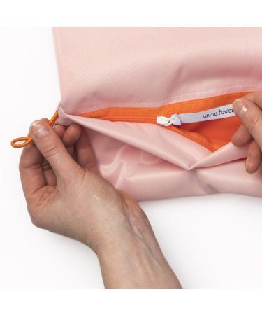Foxy Baby Laundry Bag & Diaper Pail for Cloth Diapers - Economy Pack (Orange) | Eco-Friendly Super Absorbent International Shipping - Buy Online on GoSupps.com