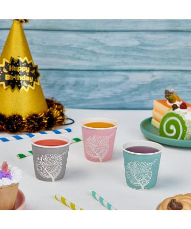 LITOPAK 300 Pack 3oz Colorful Disposable Bathroom Cups - Ideal for Mouthwash, Parties, Picnics, and Events Mini Paper Cups for Travel - 300 Count - Buy Online on GoSupps.com