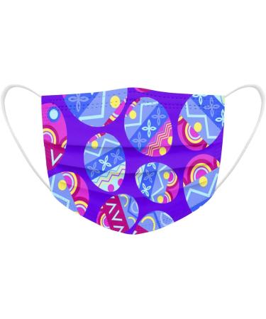 Shop WEXCV 10-Pack Easter Masks for Kids - Breathable 3-Layer Disposable Cloth Masks with Fun Prints Dustproof Protection for Mouth & Nose - Buy Online on GoSupps.com