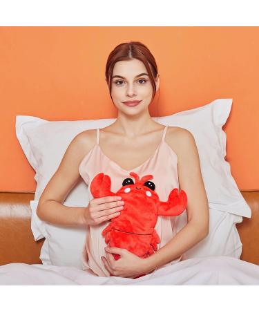 Intoypad Microwavable Menstrual Heating Pad - Cute Lobster Plush Warming Pillow - Buy Online on GoSupps.com