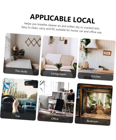 NOLITOY 1 Set Hydrating Instrument Humidifier Portable Travel Steamer Hydrating Mister Carburetor 12X4.5X4.3cm - Buy Online on GoSupps.com