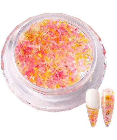1Box 3D Dried Flower Nails Art Nail Accessories Elegant Nails Art Adornments Decoration Perfect For Nail Decoration Nails Art Decorations S053D