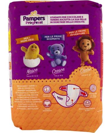 Pampers Progressi Extralarge Windeln Gr e 6+ (17 St ck 16+ kg) Internationale Lieferung - Buy Online on GoSupps.com