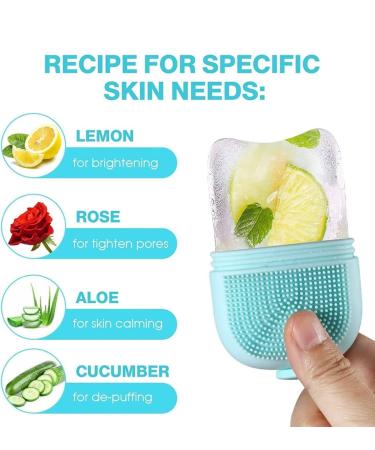 Buy Ice Roller for Face & Eyes | Upgraded Facial Beauty Tool & Gua Sha Massager | Silicone Ice Mold for Glowing Skin (Pink - Buy Online on GoSupps.com