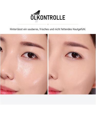  EONFAVE Waterproof Defining Powder Matte Long Lasting Skin Lightening Mask with Mirror and Pompom - Buy Online on GoSupps.com