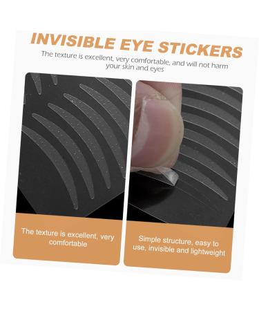 DOITOOL 2sets Double Eyelid Sticker Lasting Eyelid Tape Stickers for Girls Adhesive Eyelid Lifter Natural Double Eyelid Tape Invisible Tape Cosmetic Woman Medical Glue Eyelid Stickers - Buy Online on GoSupps.com