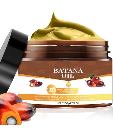 100% Raw Batana Oil for Hair Growth Unrefined Dr. Sebi Batana Oil from Honduras Prevents Hair Loss Natural and Pure Hair Growth Oil Hair Treatment for Curly Hair Enhances Hair Thickness