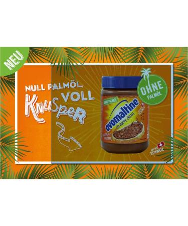 Ovaltine Crunchy Cream Spread 4 x 380g - Buy Online on GoSupps.com
