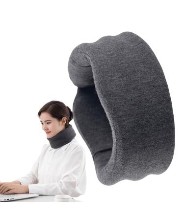 Anti Snore Bed Cervical Neck Stretcher Anti Snore Neck | Neck Support Braces Cervical Collar for Snoring Adjustable Brace Snoring Soft Neck Brace for Snoring Necks Brace for Cervical Spine Dark Gray