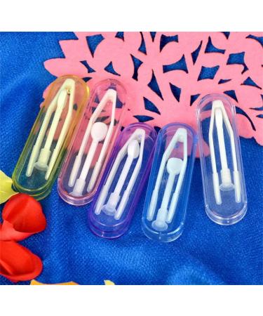 Buy Soft Antibacterial Contact Lens Inserter/Remover Tweezers & Case Kit (Pink) - International Shipping Available - Buy Online on GoSupps.com