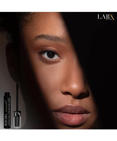 LABX NEW YORK Volumizing Mascara - Long, Curly Lashes, No Panda Effect, Waterproof Carbon Black, Travel Size - Buy Online on GoSupps.com