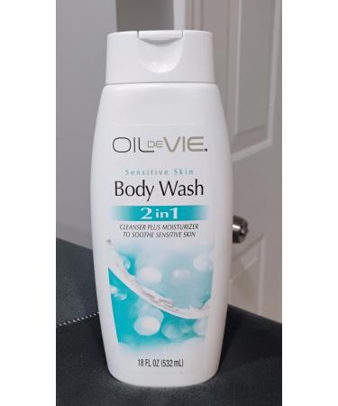 oil de vie sensitive skin body wash