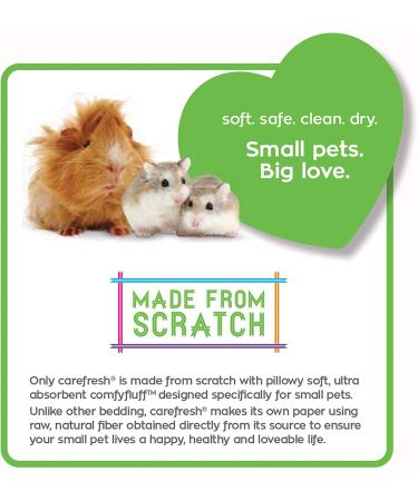 Carefresh 99% Dust-Free Playful Purple Natural Paper Small Pet Bedding 23 L - Odor Control - Buy Online on GoSupps.com