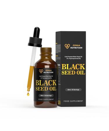 Black Seed Oil | 100% Pure Cold Pressed Turkish Black Seeds | Dropper | High TQ | 60ml