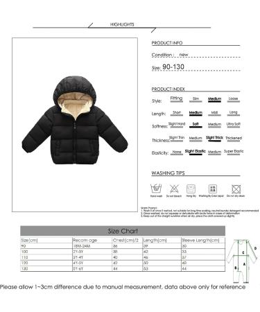 YOPOTIKA Toddler Hooded Fleece Coat with Removable Hood - Navy Blue - Buy Online on GoSupps.com