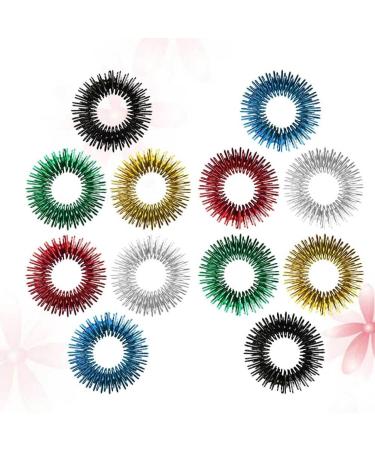 Toyvian 36 STK Stress Relief Mini Toys - Vibration Massage Rings & Finger Rollers | International Shipping - Buy Online on GoSupps.com
