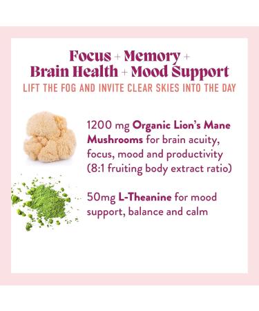 Microjoy Concentrate Gummies Focus Memory Brain Health & Mood Support Supplement Vegan Non-GMO Gluten-Free - Lemon Flavor (30 Servings) 30 Count (Pack of 1) - Buy Online on GoSupps.com