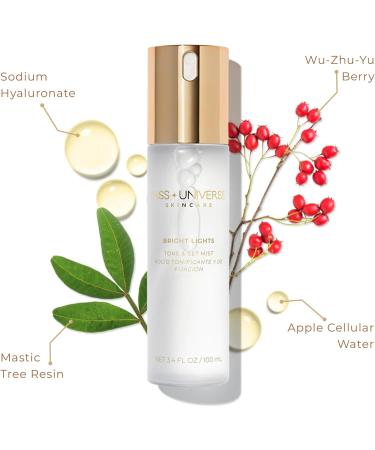 Miss Universe Skincare Bright Lights Toner 100 mL Hydrating Toner for Face with Vitamin C and Hyaluronic Acid Personal Care Face for Women and Men Anti-Aging Skin Care Pore Minimizer for Face - Buy Online on GoSupps.com