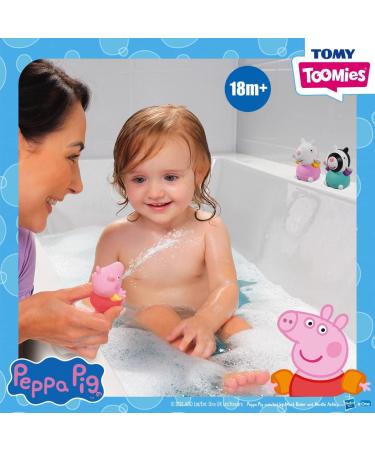 Toomies Peppa and Friends Squirters Bath Toys Playset - Squeezable & Soft Touch, Multicolor - Buy Online on GoSupps.com