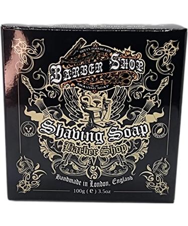 Barber Shop Shaving Soap - Scented with our famous Barber Shop scent - Buy Online on GoSupps.com